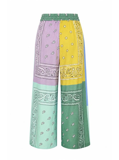 Pantalone WKDPEPE in popeline di cotone stampato WEEKEND MAX MARA | 2615131022600001